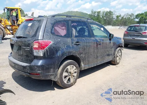 2017 Subaru Forester 2.5I из США, поврежденный, VIN JF2SJABCXHH433617